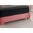 Antwerp Pink Faux Leather Full Bed-1622966170-1622966240