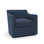 Marietta Upholstered Swivel Armchair