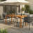 71" Full-Size Outdoor Dining Table