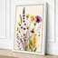 Wildflower Study Botanical - Wrapped Canvas-844394465-844394479