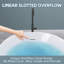 Bathtubs 51'' x 28'' Freestanding Soaking Acrylic Bathtub