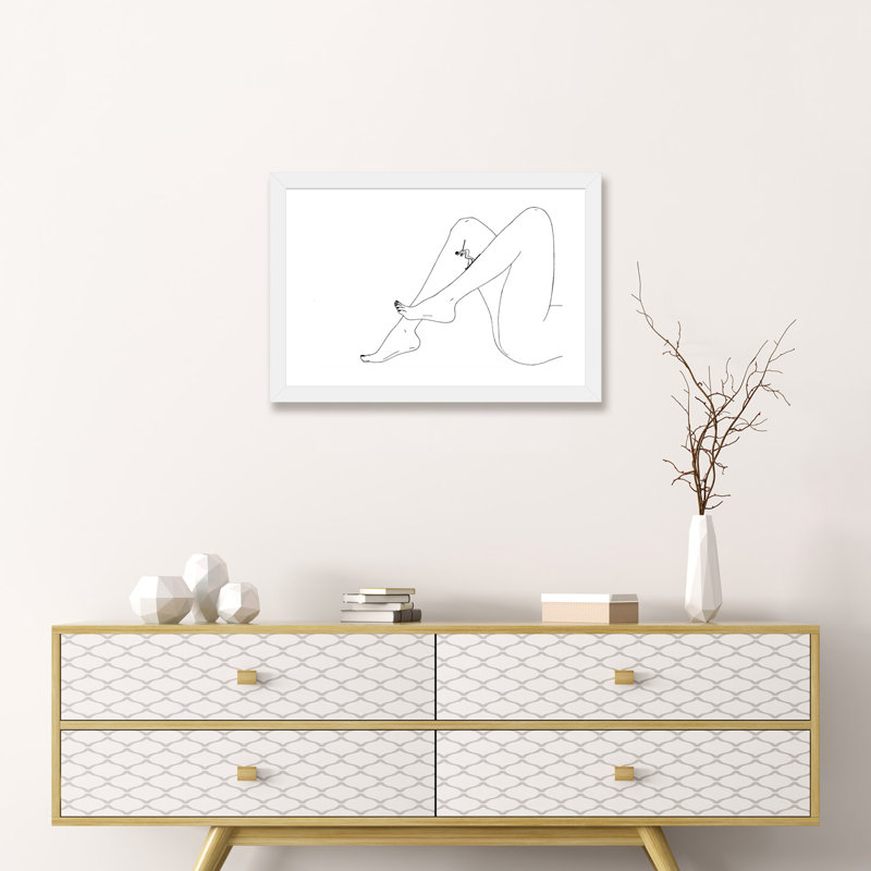 «Downhill», reproduction d'art, H 24 po x l 32 po x P 1 po, Papier blanc