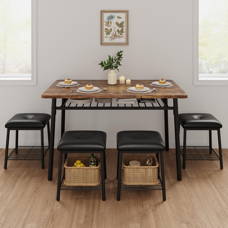 5-Piece Dining Table Set 4