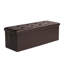 Banc de rangement en cuir Guedira-244651400