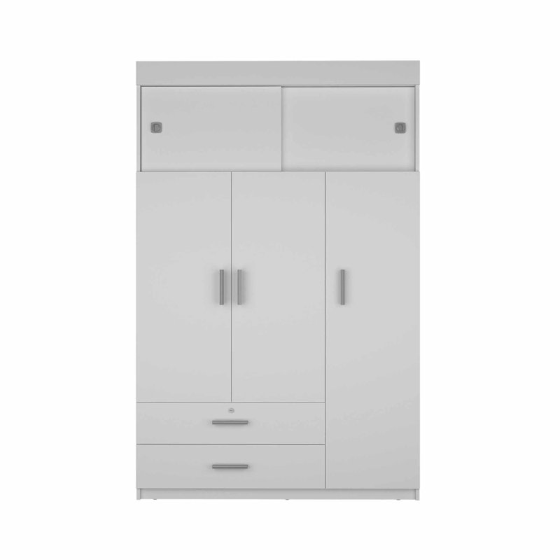 Commode combinée 73 po à deux portes et deux tiroirs 73 po