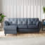 Hoxton 3 Seater Leather Maxi Sofa Chaise-1067608394-1067608396-1069049786