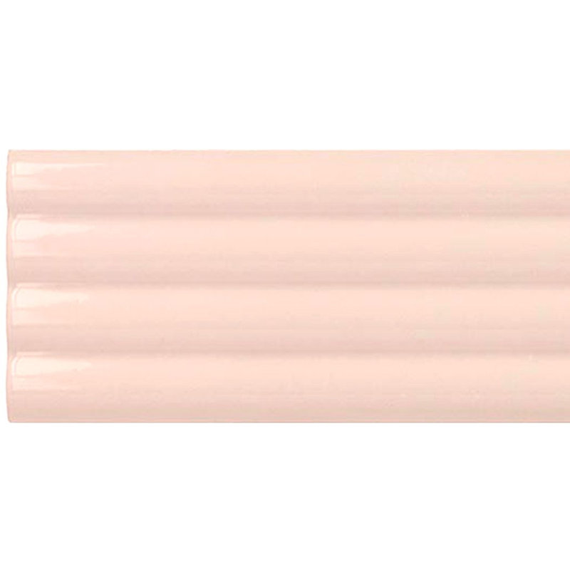 Carreau de céramique simple métro L 1,97 po x L 7,87 po Arte, Rose
