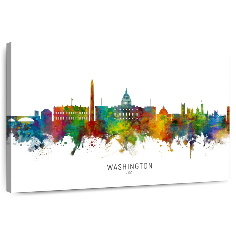 Sireci Washington DC Skyline I, 8" H x 12" W