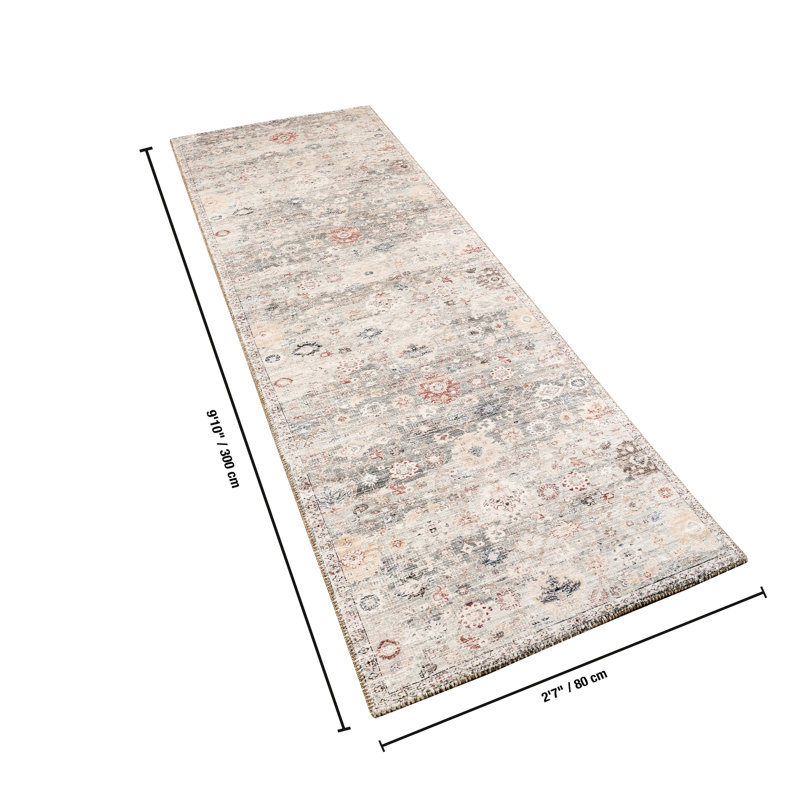 2 pi 7 po Tapis multicolore, antitaches et pour animaux X 9 10, idéal pour les planchers très fréquentés