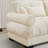 Over Size Modern Upholstered Sofa With Ottoman-868751841