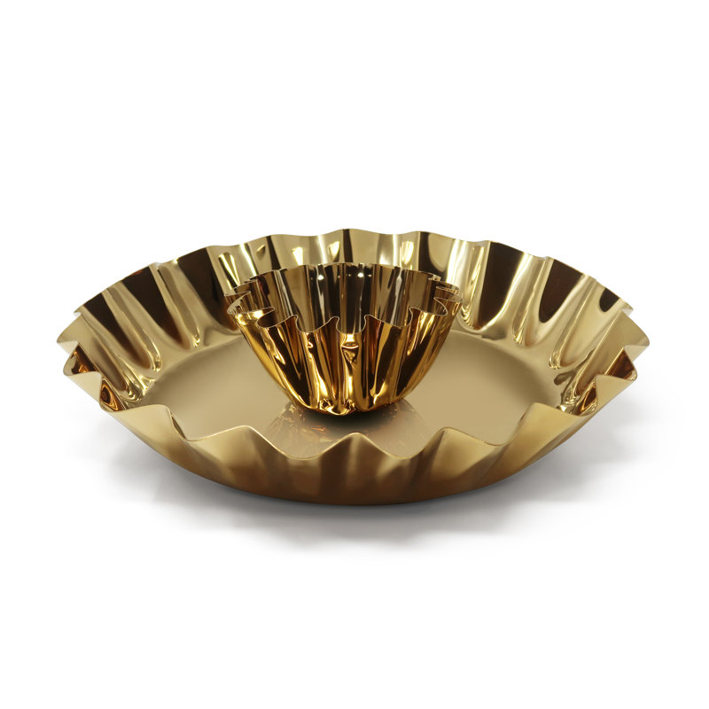 Tamitha Serving Bowl, Gold