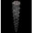 Karelia Modern 12 Light Spiral Crystal Chandelier