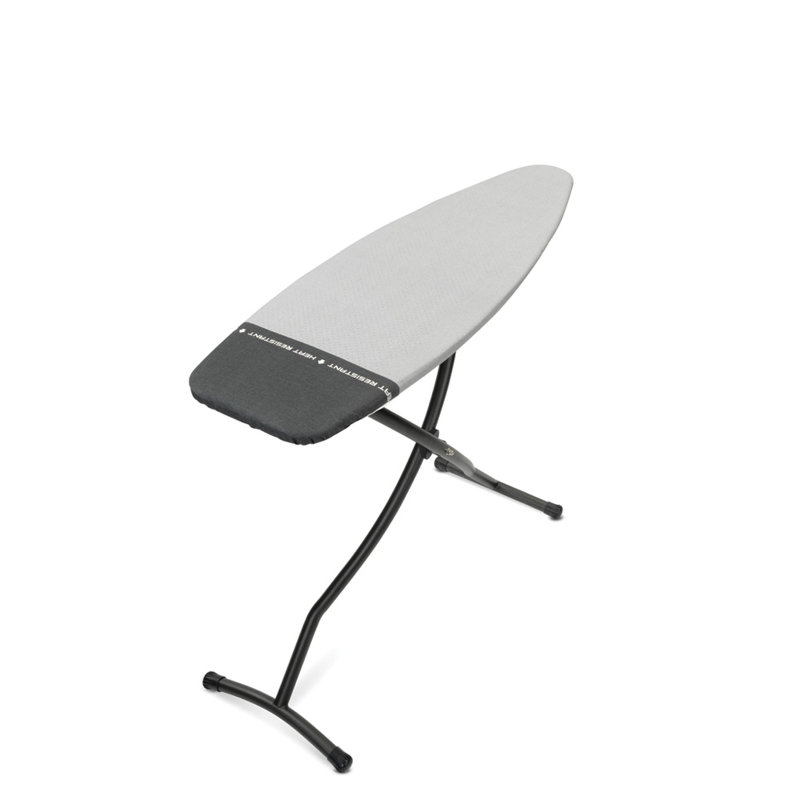 Planche à repasser avec zone de stationnement résistant à la chaleur de taille D XL de Brabantia, Metallisée