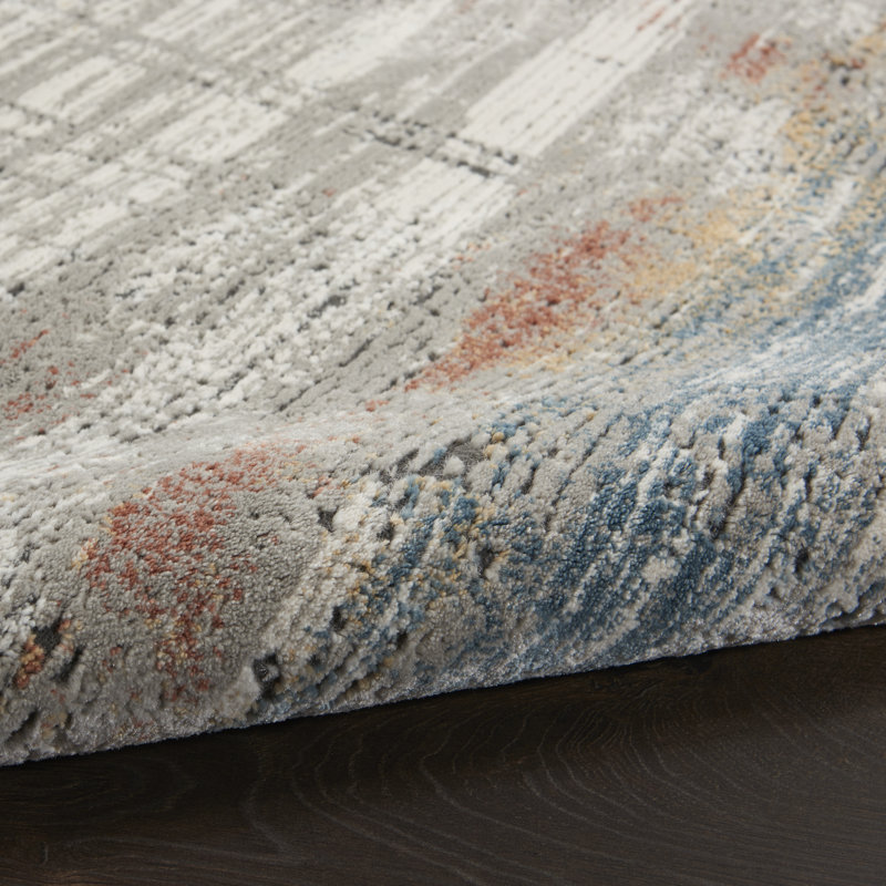 RUSTIC TEXTURES - Area Rug, Round 5'3"