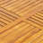 Outdoor Acacia Wood Square Dining Table - 31.50"L X 31.50"W X 30.00"H - Natural Brown