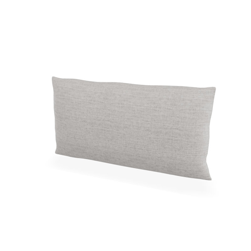 Reversible Throw Pillow, Canvas Granite Sunbrella® Canvas