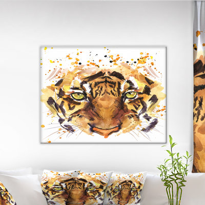 " Animal Eyes With Fire "
