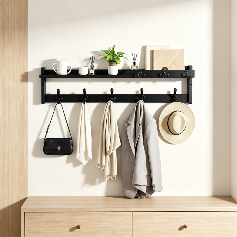 Portemanteaux mural, Black