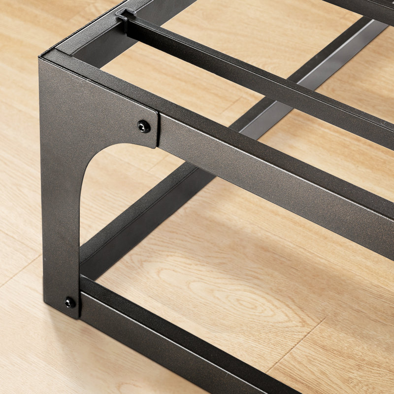 Steel Bed Frame, King, 12" H