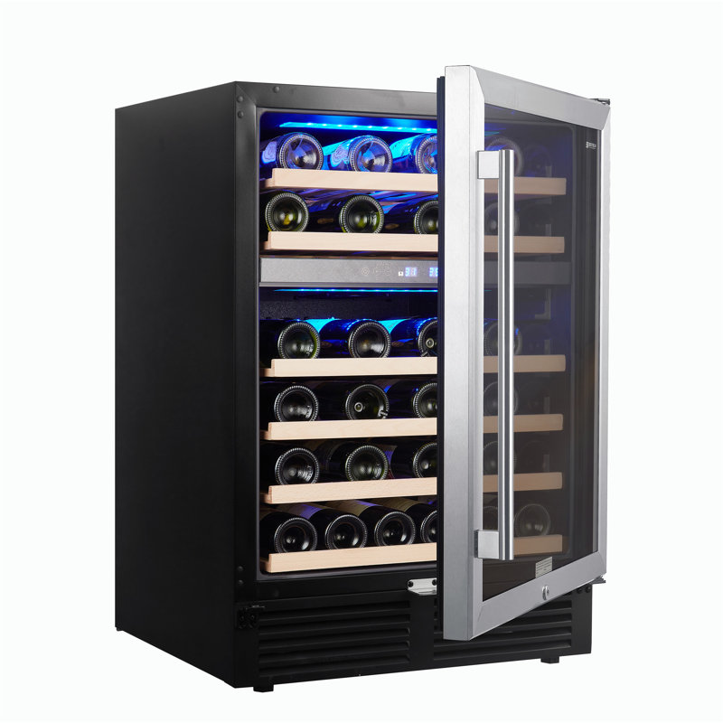Abrahams 23.4'' Freestanding Wine Refrigerator
