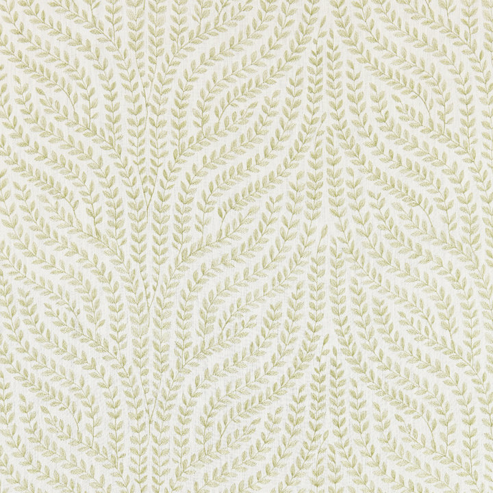 Tissu brodé Botanica, Céleri