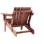 Chaise en bois de pruche