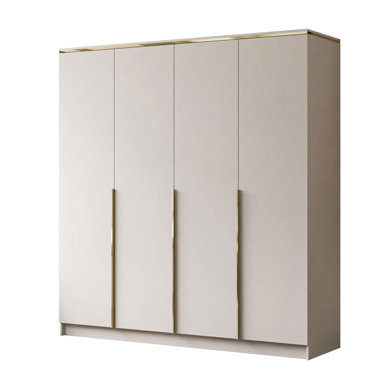 4 Door Manufactured Wood Wardrobe