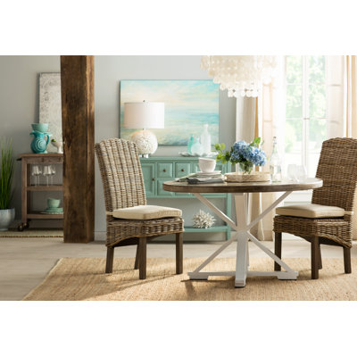 Chaise d'appoint en osier Bronstein