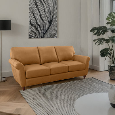Buxton Genuine Leather Sofa