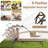 Outdoor Chaise Lounge Chair With Sunshade And 6 Adjustable Position