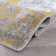 Slavejka Abstract Gray/Yellow/Ivory Area Rug