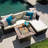 Endless Summer, The Quinn, 30" Square LP Gas Fire Pit