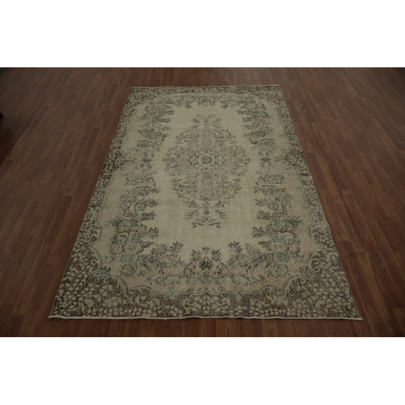 Tapis turc rétro Anatolian 6 x 9