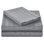 Ensemble de draps en satin de coton de qualité égyptienne 1200 fils