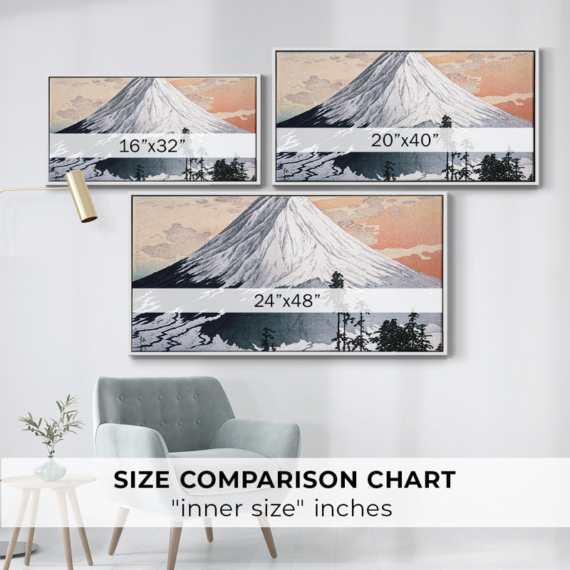 Landscape Series-CDXXVII- Framed Gallery Wrapped Canvas -Ready to Hang