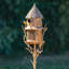 Assortiment de piquets de jardin en noyer antique "The Homestead Collection" (ensemble de 4)