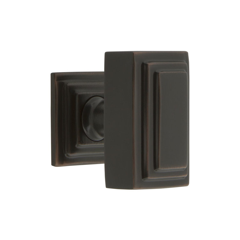 Poignée rectangulaire surdimensionnée Carr 1 3/4 po, Bronze éternel