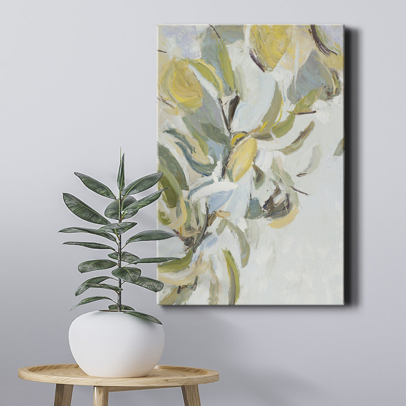 Lemon Pears - Reproduction de cadre photo sur papier, H 12 po x l 8 po x P 1 po, Toile
