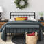 Lit plateforme moderne en métal 42 po Zinus Florence-74882153-74882154