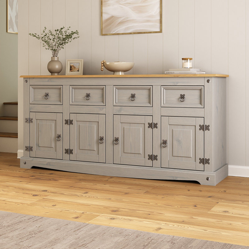 164cm Solid Wood Sideboard