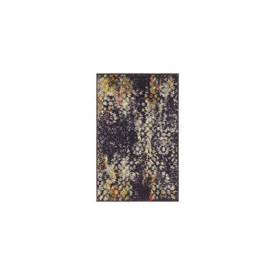 Dimonetta Washable Abstract Indoor Rug