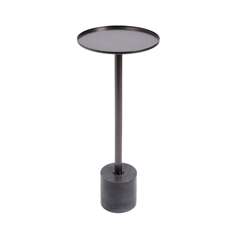 Beth Modern Round Marble Drink Table