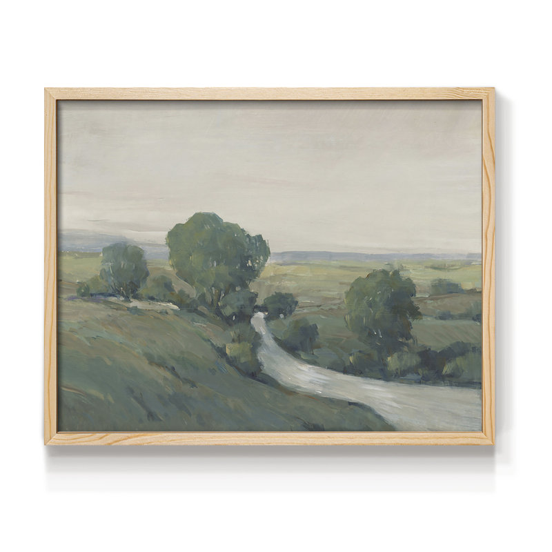 «Run Creek I» - Impression encadrée - Restickable, H 8 po x l 10 po, Naturel