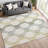 Machine Washable Indoor/Outdoor Chantille ACN2326 Mid-Century Modern Rug-1164318352