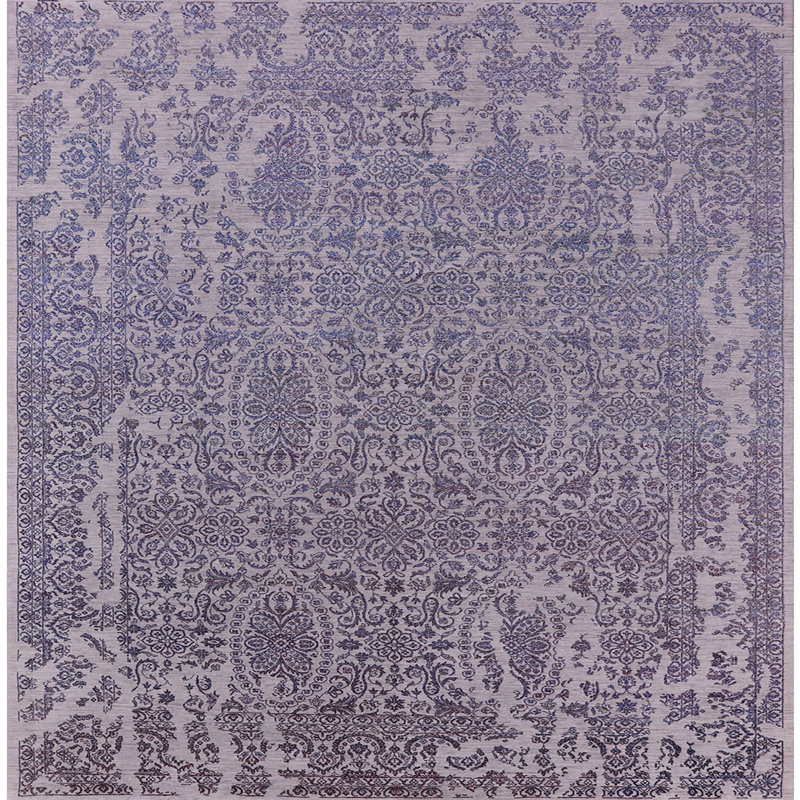 Tapis oriental Purrple, Carré 4 pi