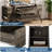 47" Mid-Century TV Stand for 50–55" TVs, Media Console with Adjustable Shelf, 2 Drawers & U-Shaped Metal Legs-1538460147