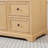 Pardue 60'' Single Bathroom Vanity with Carrara Marble Top-945569455