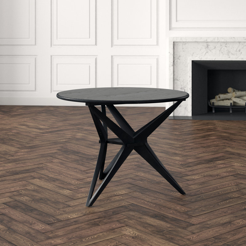 Victor Round Solid Wood Dining Table