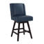 Tabouret de comptoir pivotant rembourré Kamiyla-1711578614