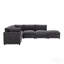 Canapé modulaire réversible en velours côtelé-1111993865-1111993871